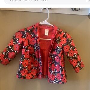 Gymboree rain jacket toddler girl size 2T-3T